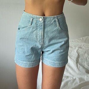 BDG Light Blue Jean Shorts for Women